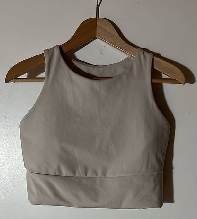 Top sport H&M beige L / Beiges H&M Sporttop L