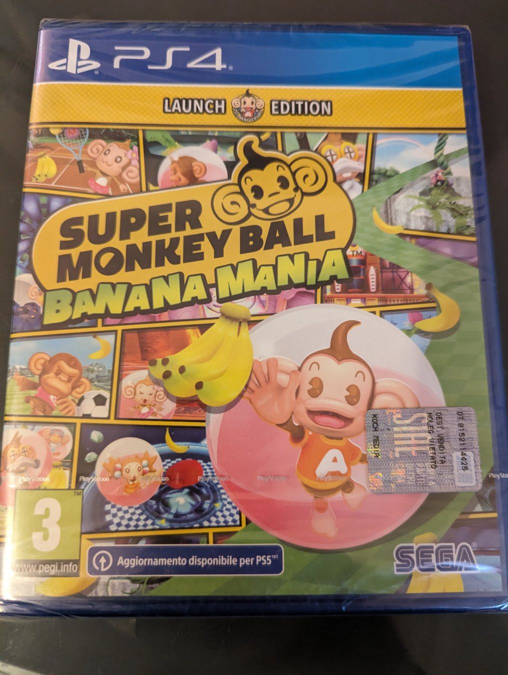 Sega Giochi: Super Monkey Ball: Banana Mania - Launch Edition – Nuovo e nell'imballaggio originale da Seseglio venduto da Stebu74