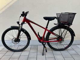 Vélo Rouge BIXS Splash EQ. Taille 15". 149-163cm Bon état