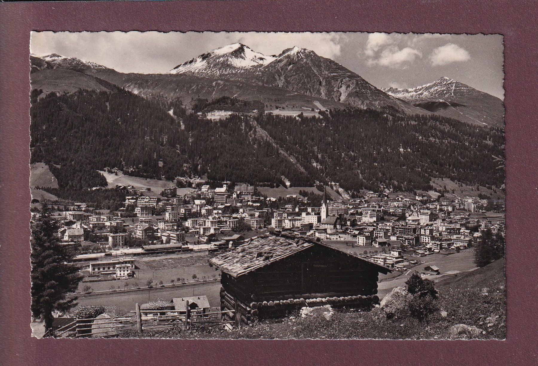Cartes postales: DAVOS-PLATZ - Schatzalp - Schiahorn – D'occasion à Pully par nicecards