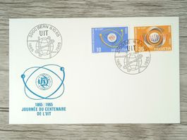TR03 Enveloppe + Timbre Suisse 1965