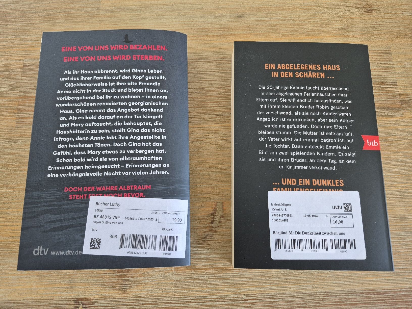 Libri: 4 spannende Bücher – Usato da Gerlafingen venduto da nila44 1