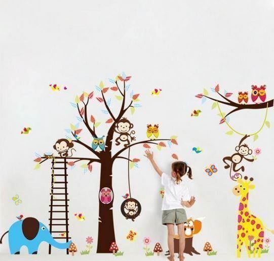 Sticker: Stickers XXL arbre, singe 235 x 140cm – Nuovo e nell'imballaggio originale da Gurmels venduto da Swisspod
