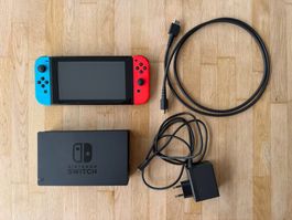 Nintendo Switch 1 Konsole (original) in sehr gutem Zustand