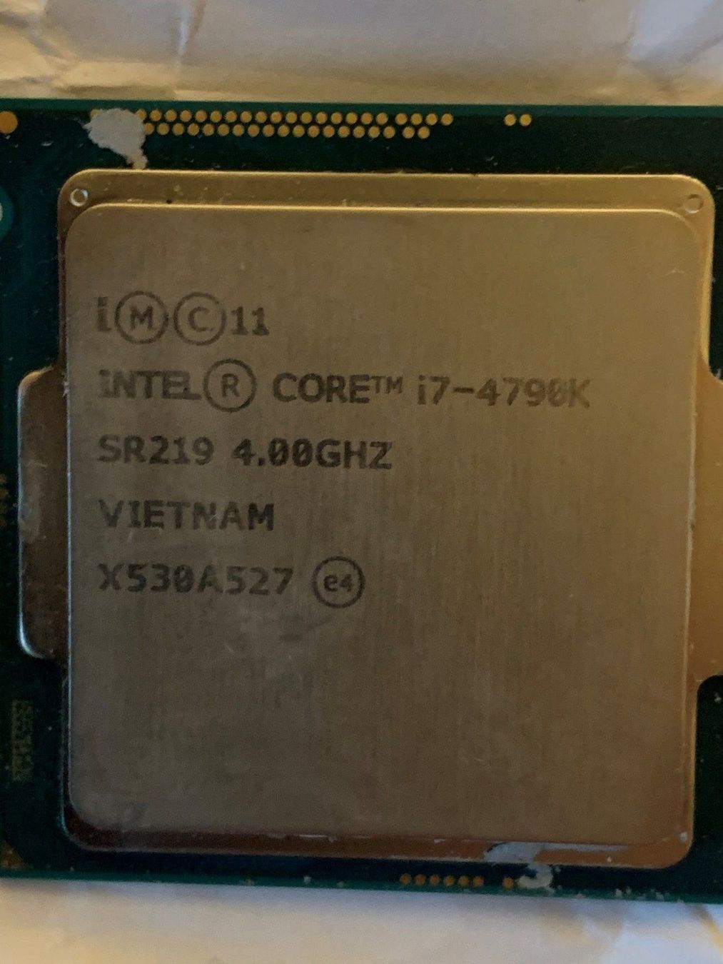 PC: i7 4790K 4 GHZ 4 Kerne 8 MB Cache – Usato da Zürich venduto da Drwatson