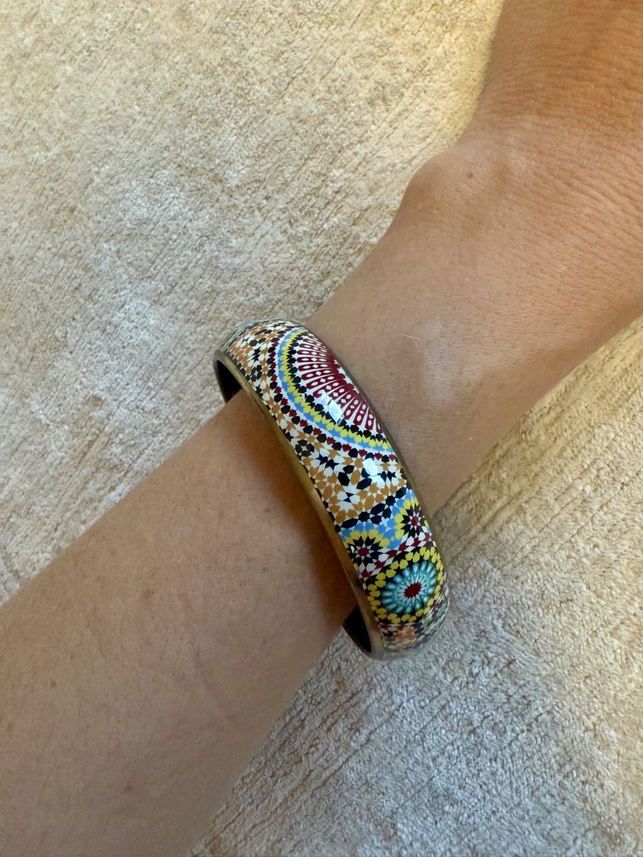 Armbänder & -reifen: Bracelet bangle mosaïque colorée – Neu (gemäss Beschreibung) aus Lausanne von Stephaniesdressing 2
