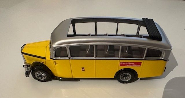 Saurer Modellini d'auto: Modellauto Saurer 3CT1D – Usato da Samedan venduto da Gischpel25 2