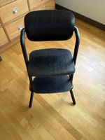 Kinderstuhl schwarz Holz furniert gebraucht