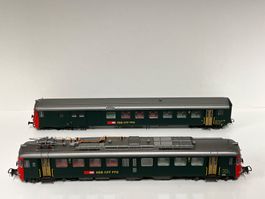 Piko 96853 Triebwagen, Sound und Steuerwagen H0 mfx AC