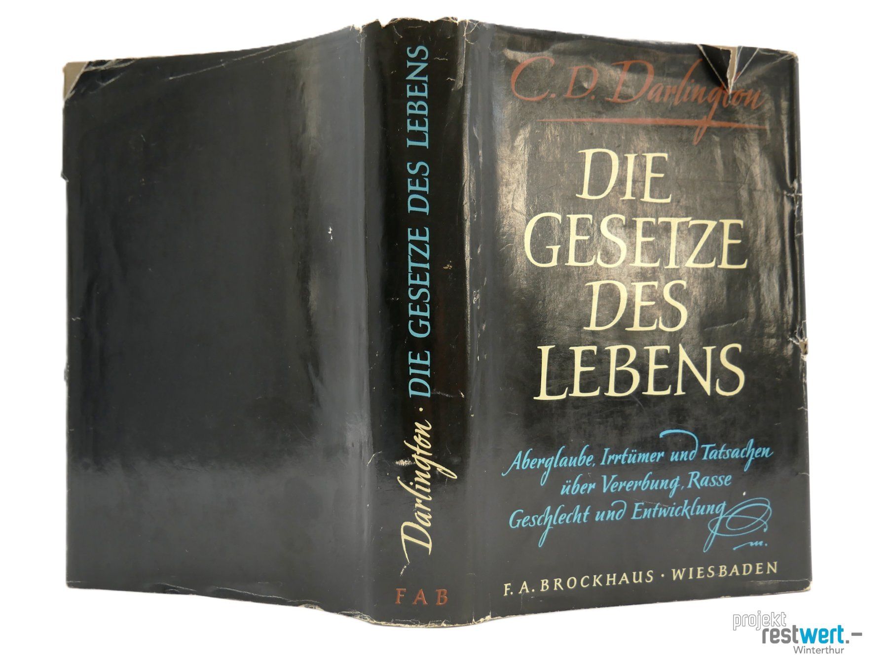 Libri: C.D. DARLINGTON - Die Gesetze des Lebens – Usato da Winterthur venduto da Restwert_Winterthur 3