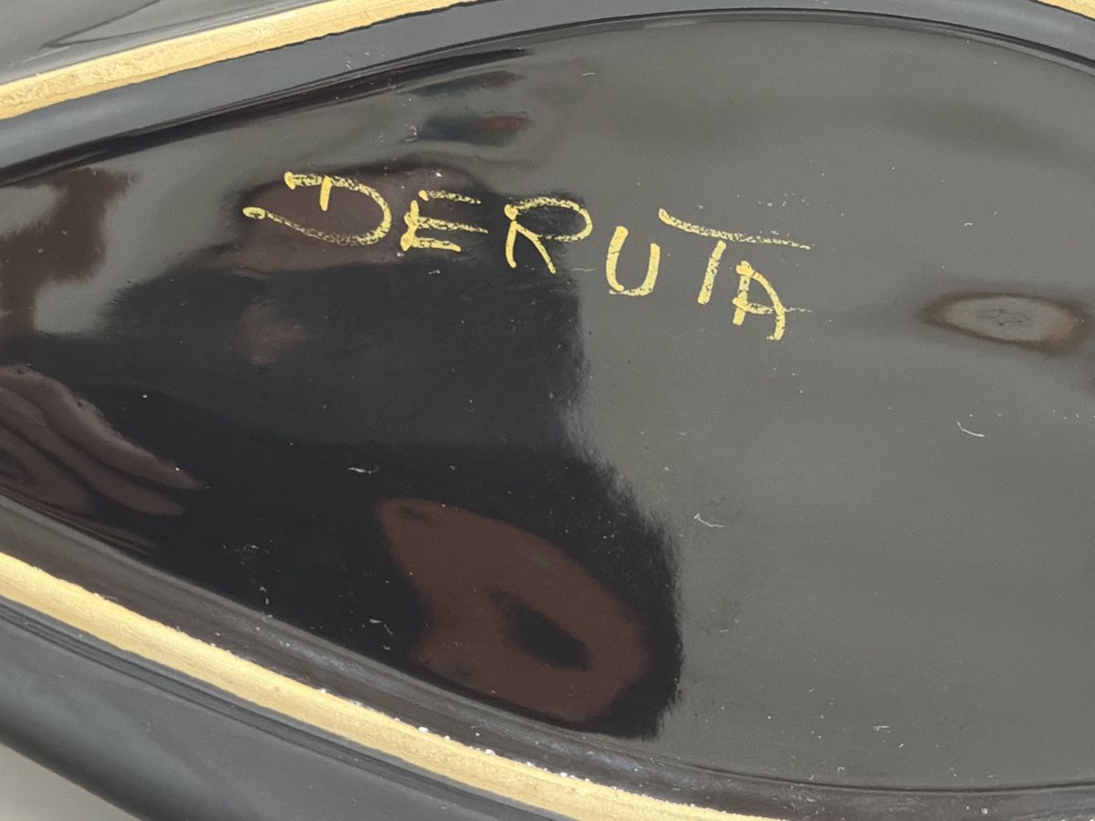 Piatti di portata: DERUTA Keramik , Platte in Fischform. – Usato da Biberist venduto da Momo33 6