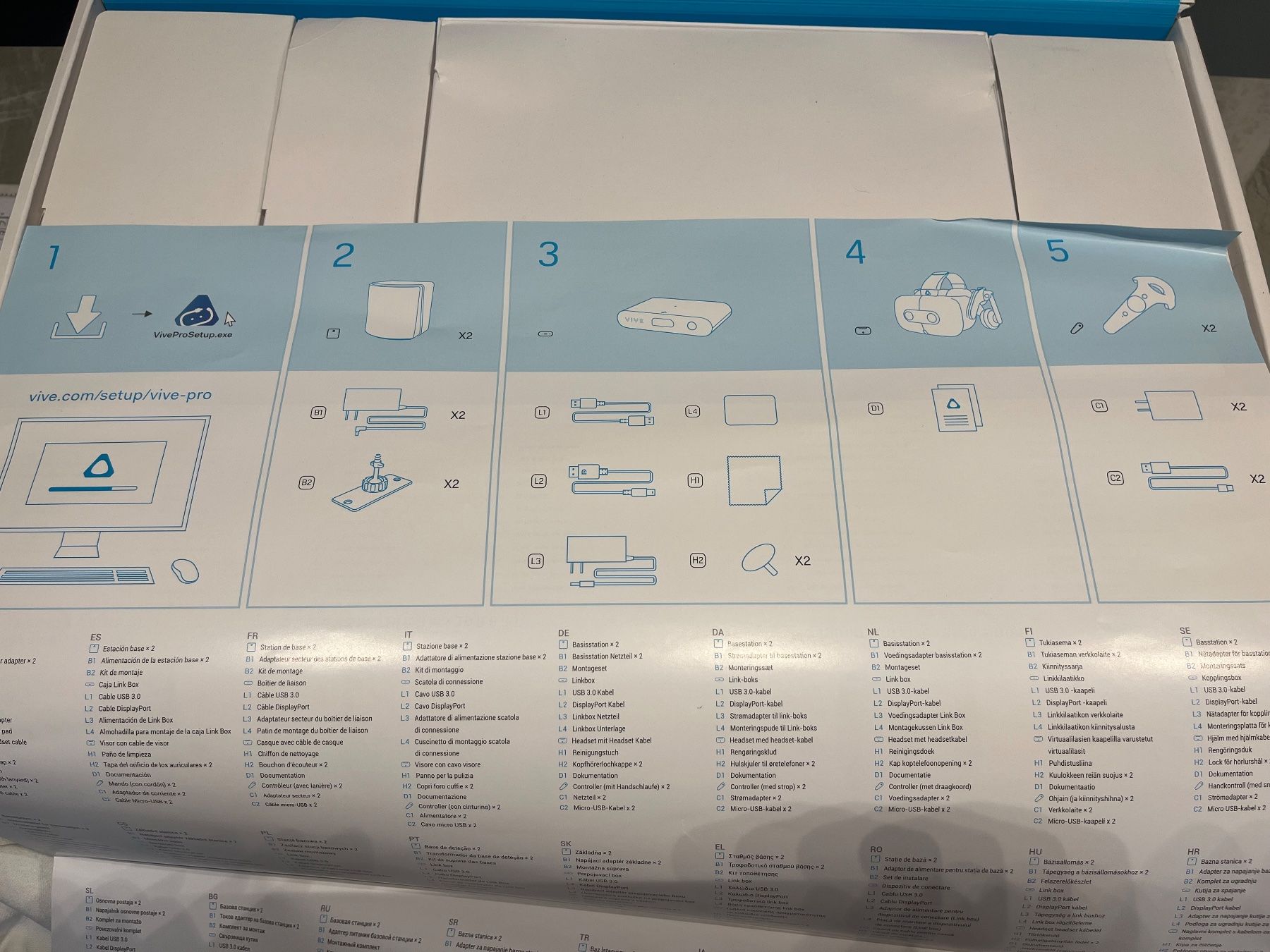 HTC Casco VR: HTC Vive Pro 2 Full Kit + Adattatore Wireless - Come nuovo – Usato da Balerna venduto da ala_sl99 6