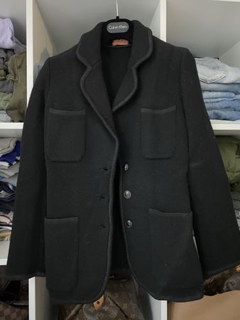 yves saint laurent vintage blazer tricot