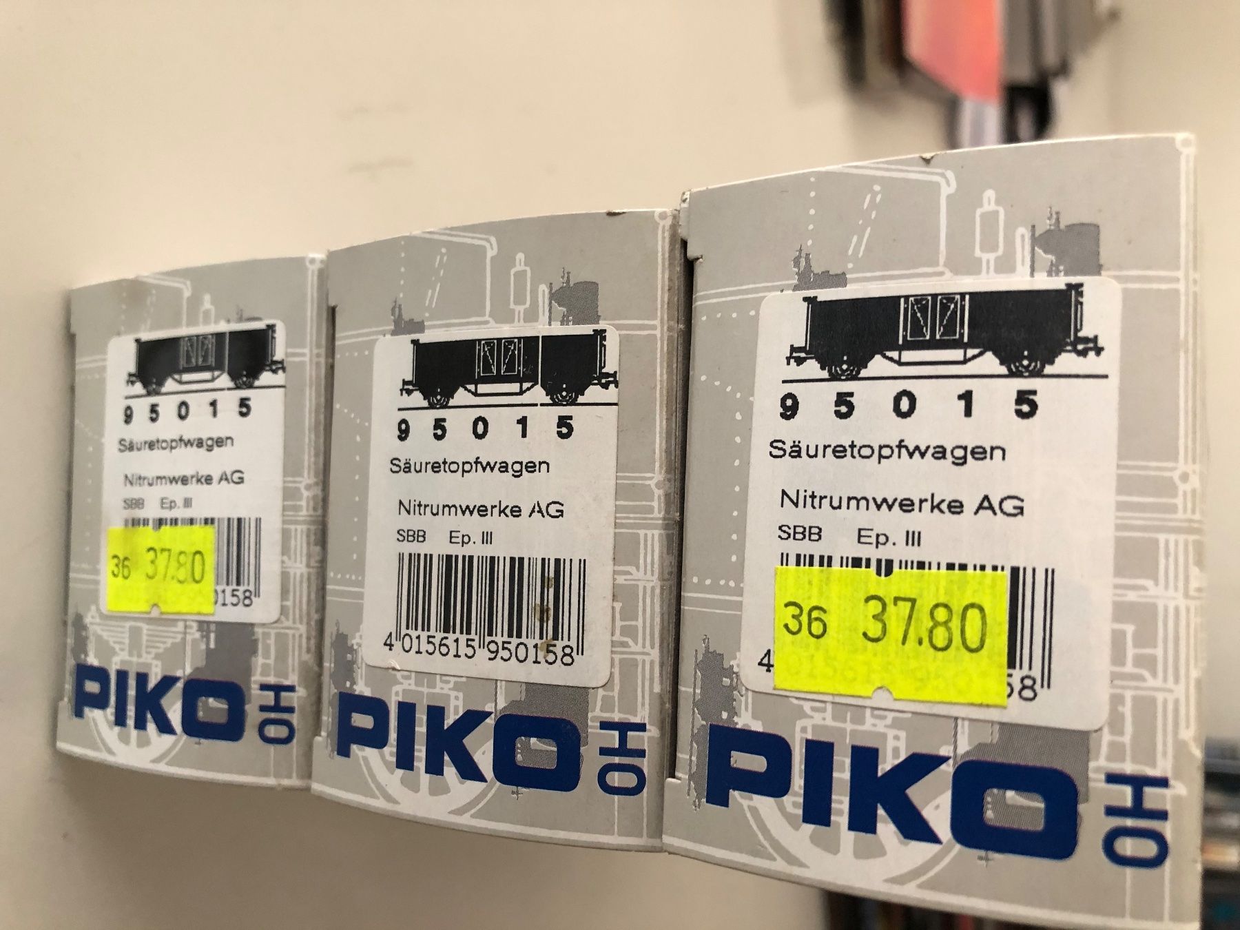 Piko Modellini di ferrovie: Piko 3er Set 95015 NEU – Nuovo e nell'imballaggio originale da Ostermundigen venduto da Garmin03 1