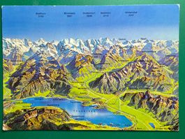 Thunersee - Panoramakarte - Spiez - Frutigen
