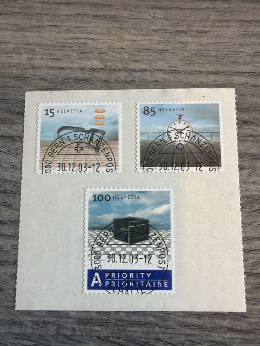 Alle Briefmarken: Briefmarken Set Helvetia Schanzenpost 2003 – Neu (gemäss Beschreibung) aus Tafers von Tschanz-Solutions