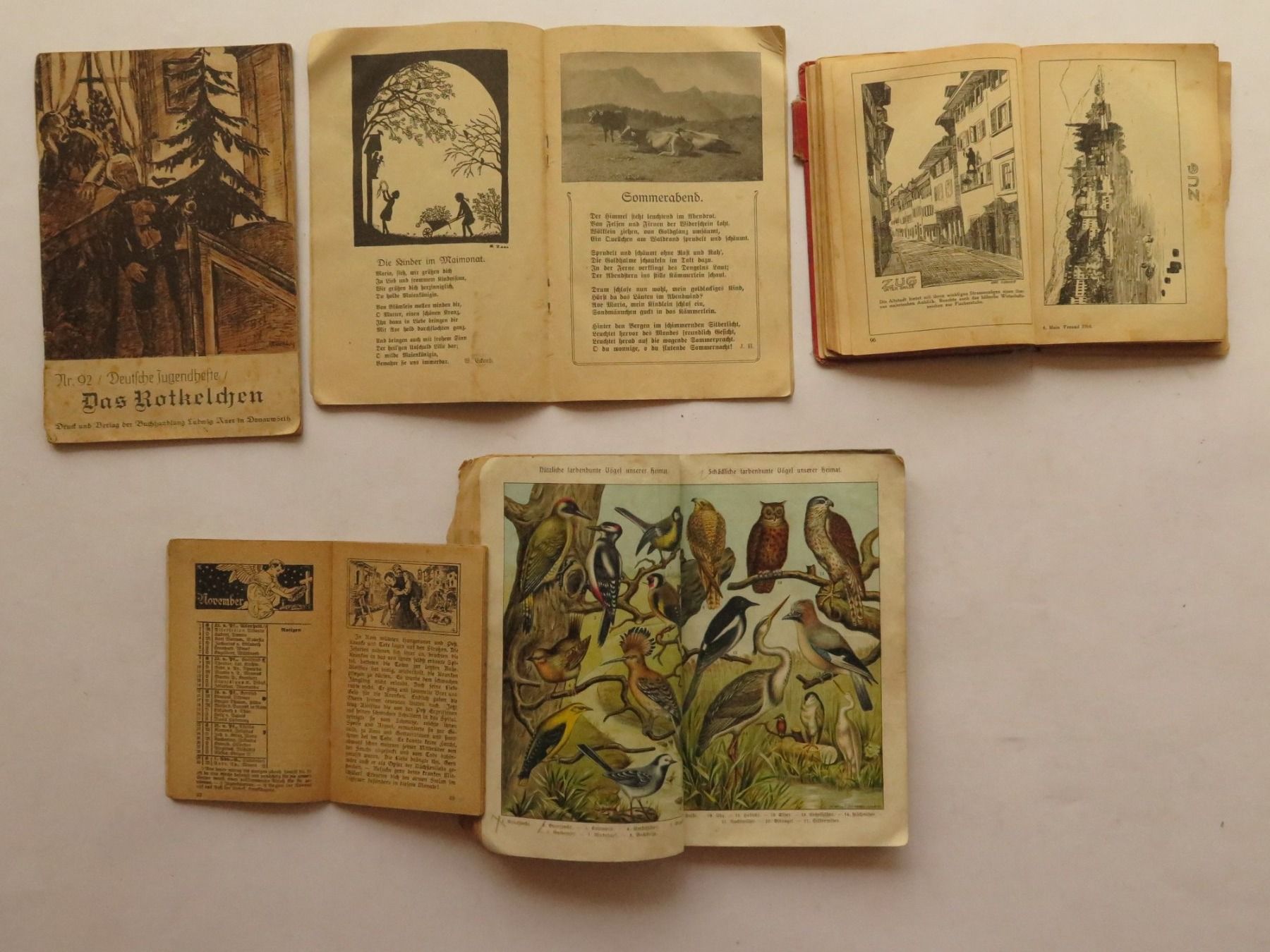 Calendari: Jugendkalender - Jugendheft  - ca. 1924 - Konvolut alt – Usato da Zwingen venduto da Tigertimmi 1