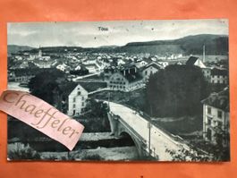 Ansichtskarte Töss 1911 gelaufen mit Briefmarke Schweiz