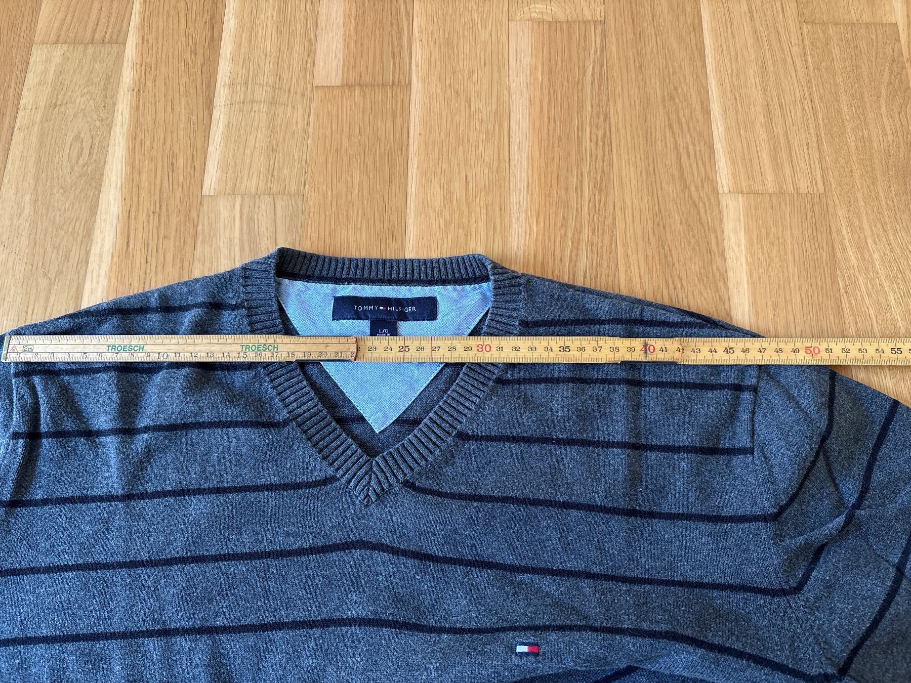 Tommy Hilfiger Maglioni & Felpe: Tommy Hilfiger Pullover grau Gr. L – Usato da Bülach venduto da Chantoffel 5