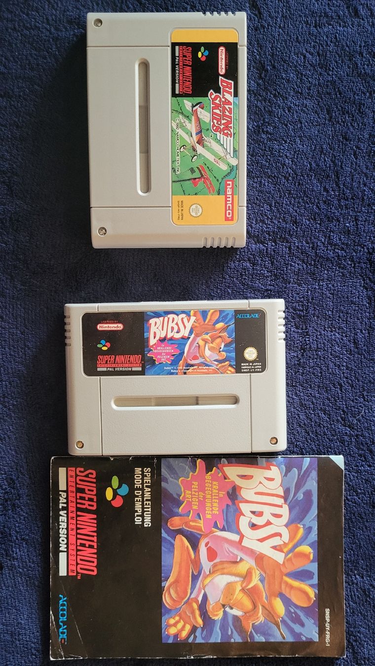 Nintendo Spiele: Super Nintendo SNES Spiele set. 2x – Gebraucht aus Biel/Bienne von Retrohr