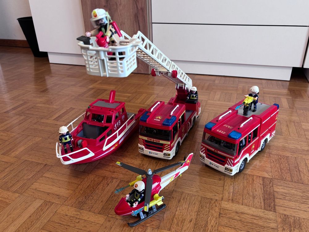 Zubehr Playmobil Feuerwehr