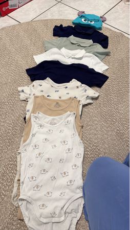 Baby Bodysuits Bundle - H&M Summer Collection, Size 104