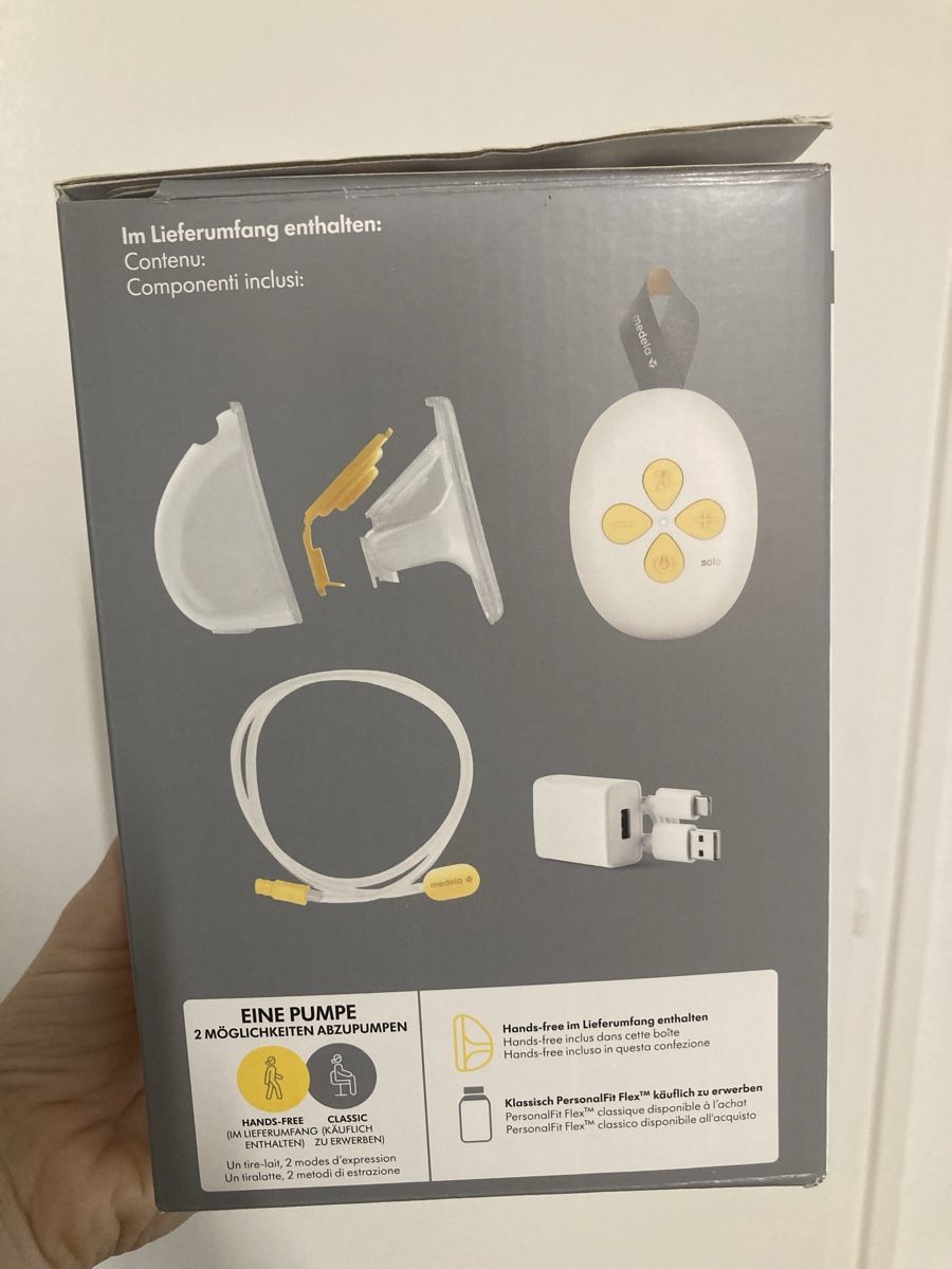 Medela Accessori per l’allattamento: Medela Solo Hands-free Breast Pump – Nuovo (secondo la descrizione) da Hasle b. Burgdorf venduto da Klaudia_Nagy_96 1