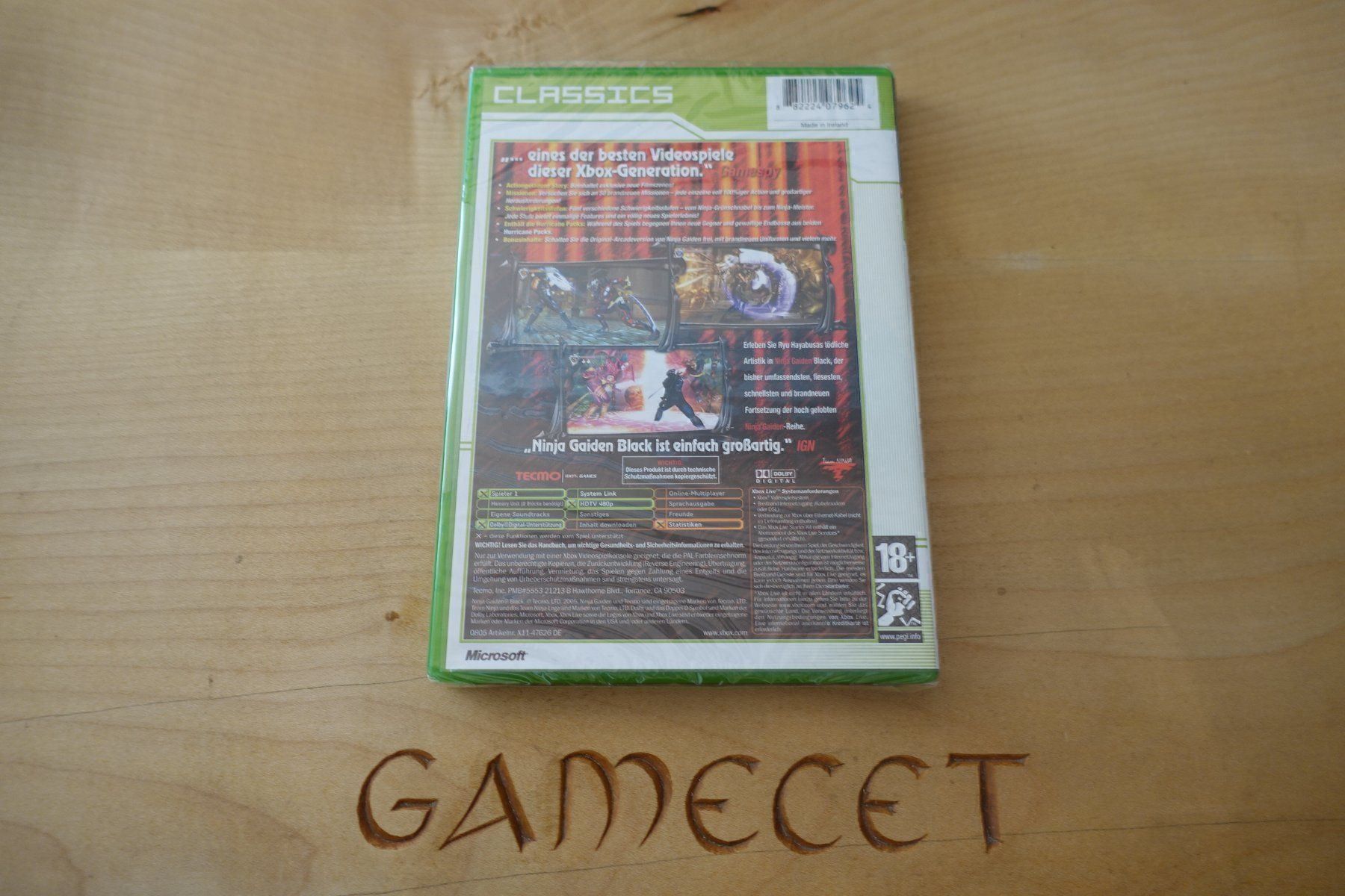 Microsoft Giochi: Ninja Gaiden Black (Classics) – Usato da Steinach venduto da Gamecet 5