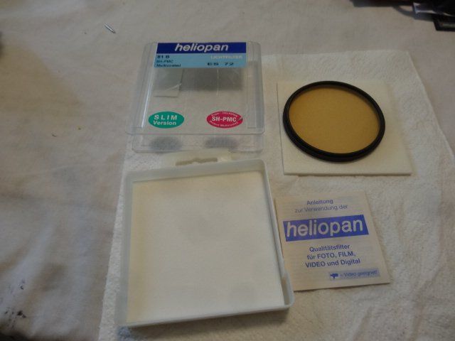 Filtri: HELIOPAN SH-PMC MULTICOTED ES 72MM BEIDE FILTER CLAR- MITBOX – Usato da zürich venduto da ahmad01 1