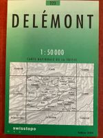 Landkarte DELEMONT 1:50’000