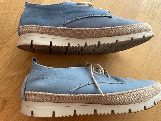 Scarpe da donna: Mokassins Gr. 37 Leder – Usato da Zürich venduto da Sonnenblume_65