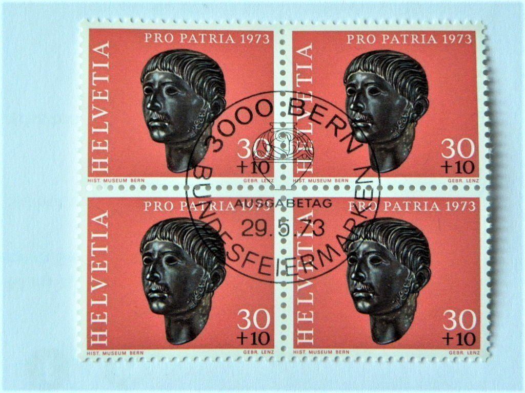 Tutti i francobolli: (134)   Pro Patria 1973° ET-Stempel – Usato da Schwarzhäusern venduto da Inot3 2