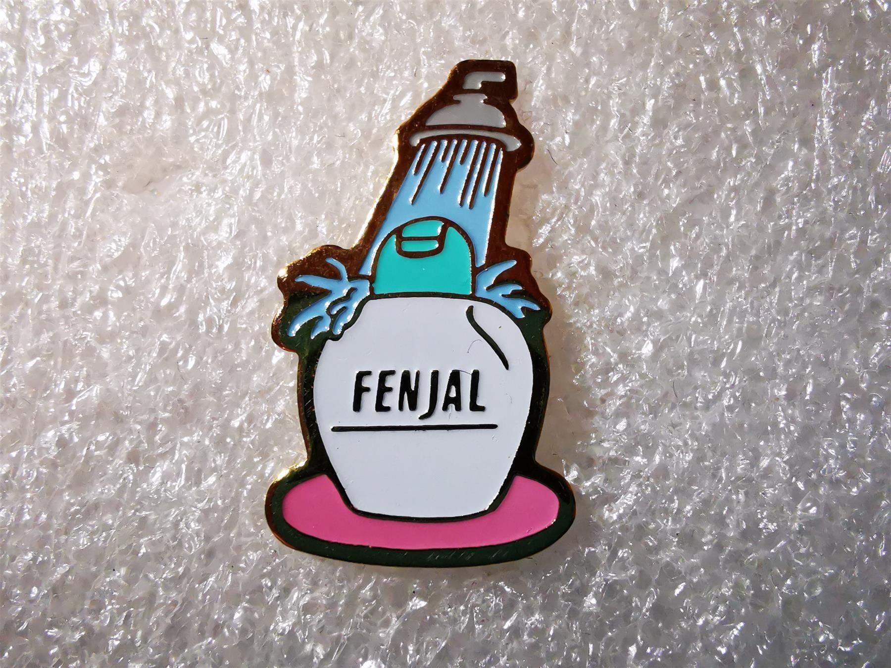 Placchette & Badge: Ansteckpin 26: Fenjal – Usato da Oppligen venduto da Pin-Fall-Shop