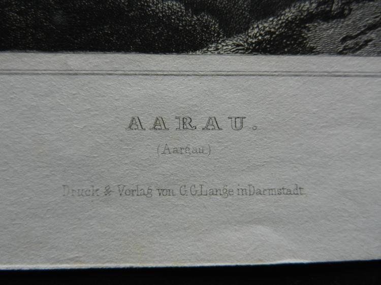 Gravures: Aarau Stahlstich – D'occasion à Risch par Rischli15 2