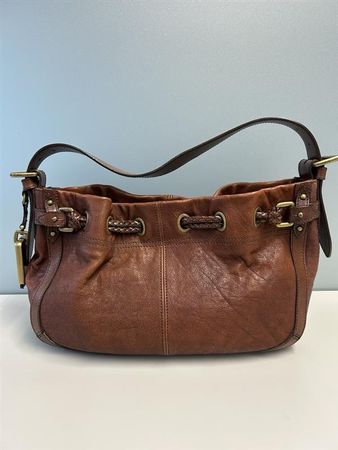 Wunderschöne Vintage Leder Handtasche von Hugo Boss