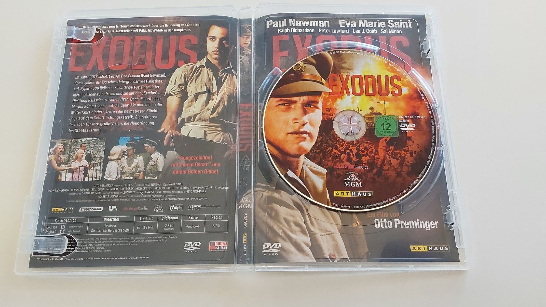 Tutti i DVDs: Exodus DVD - Paul Newman – Usato da Worb venduto da niklas2001 2