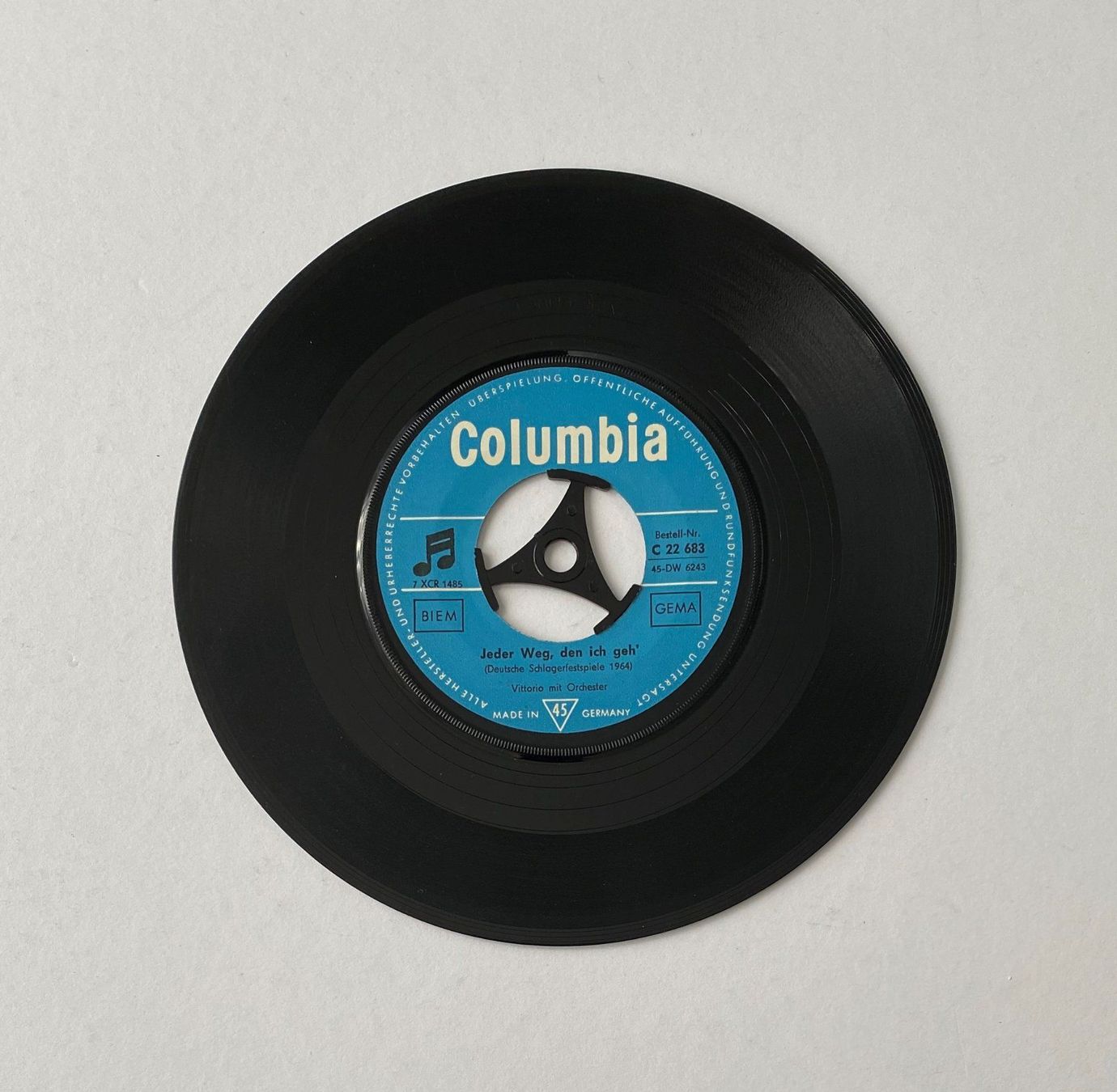 Schallplatten: Vittorio, jeder Weg, den ich geh – Gebraucht aus Flums von Aebo1 2