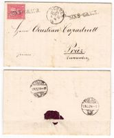 Lettre de SINS-GRAUB pour Präz le 28.SEPT.70