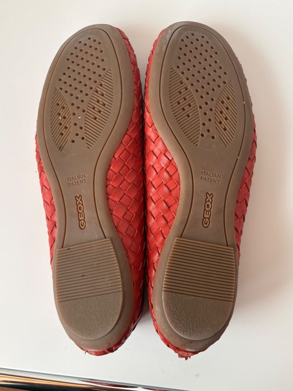 Tamaris Damenschuhe: Ballerina Tamaris orange – Gebraucht aus Hettlingen von memest 3