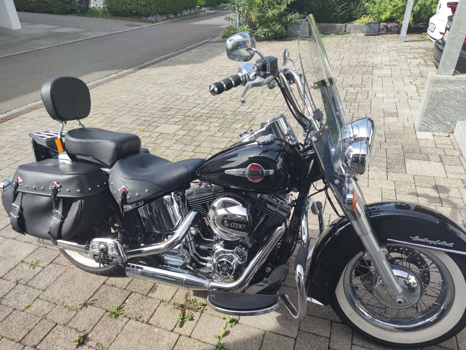 Harley-Davidson Topcase: Satteltaschen Harley Softail – Usato da Benken SG venduto da JoBla_ 6