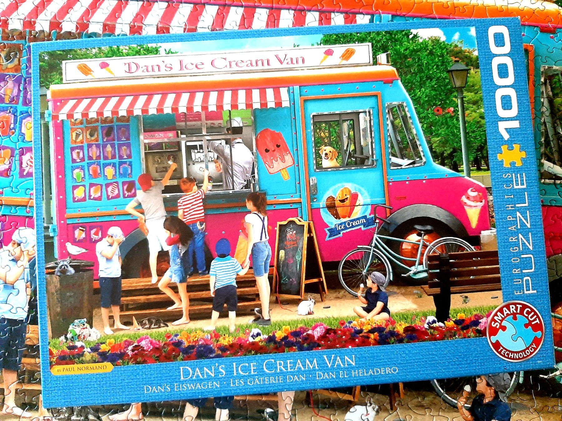 Puzzle: Puzzle 1000er Eis-Van – Usato da Flaach venduto da maj_w_