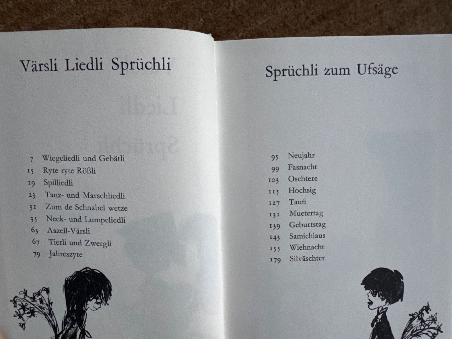 Libri: Värsli Liedli Sprüchli – Usato da Aarau venduto da Kilauea 3