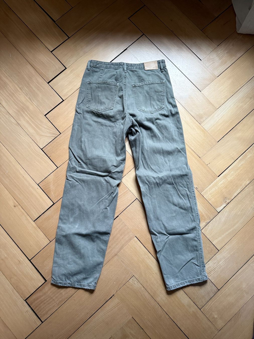 Mango Jeans: MANGO - Jeans olivgrün 38 – D'occasion à Zürich par Diazaio 2