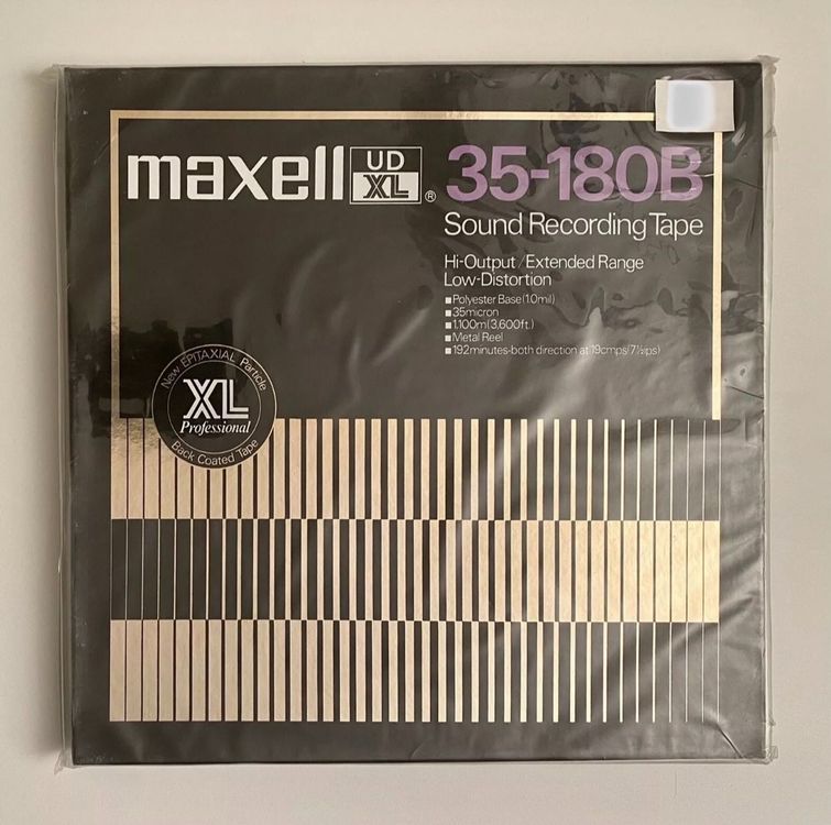 Maxell Tape 35-180B, 3600 Ft, 1100m, OVP | Kaufen auf Ricardo