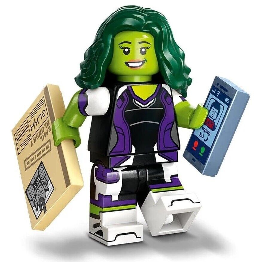 Lego Kit di costruzioni: 05 SHE HULK  LEGO MINIFIGURE 71039 MARVEL STUDIOS Serie 2 – Nuovo (secondo la descrizione) da Vezia venduto da Aquarius_Age 1