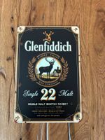 Schönes Glenfiddich Whisky Schild  - 20x30 CM- neu