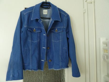Jeansjacke Marke Taifun Damen blau gr. 36 Kurz