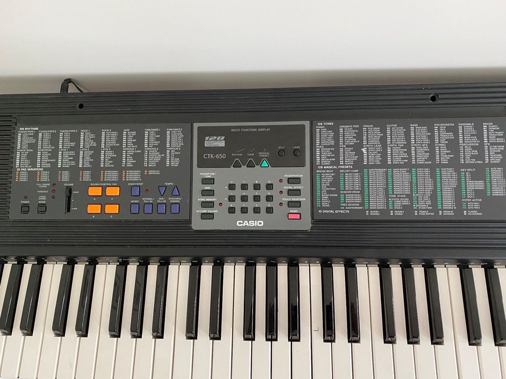 Casio clearance ctk 650