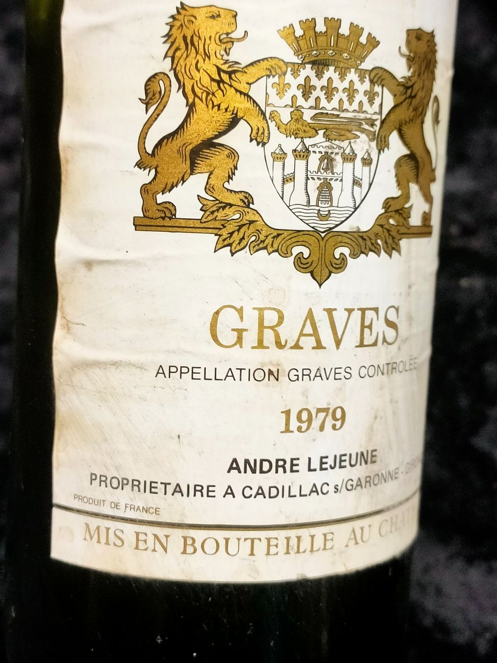 Wein: CHÂTEAU LARROUQUEY 1979 – Neu (gemäss Beschreibung) aus Genève von Leboucheoreilles 3