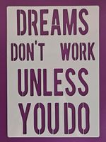 Schablone Motivation Spruch